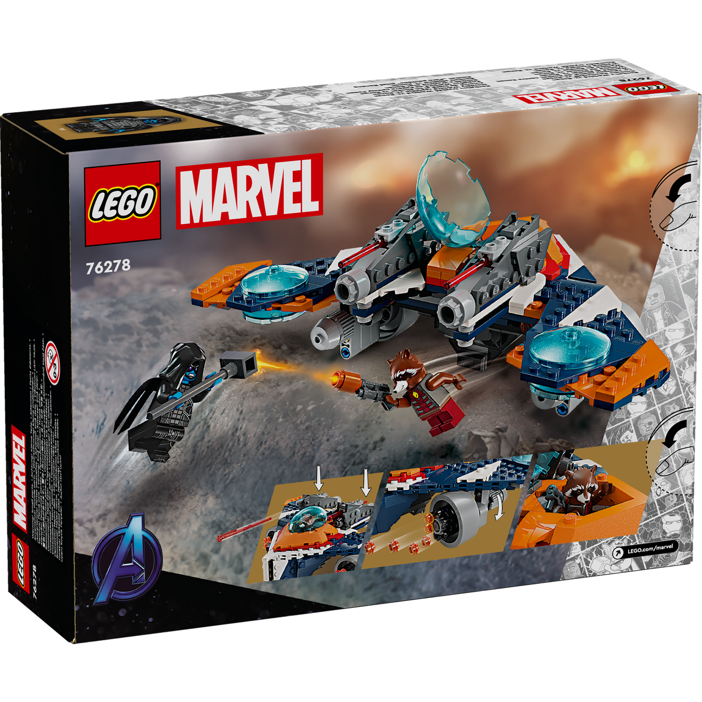 76278 Rocket's Warbird vs. Ronan