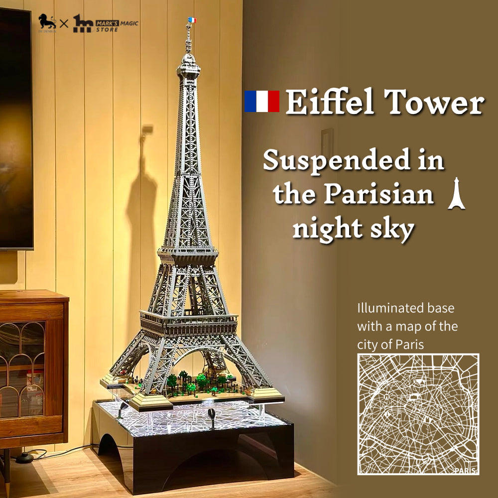【Designer Edition】LEGO® ICONS Eiffel Tower 10307 Floating Lighted Display Base