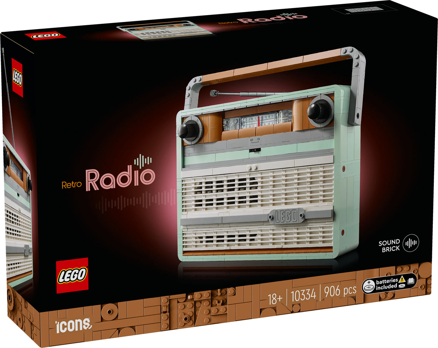 LEGO® Icons 10334 Retro-Kofferradio