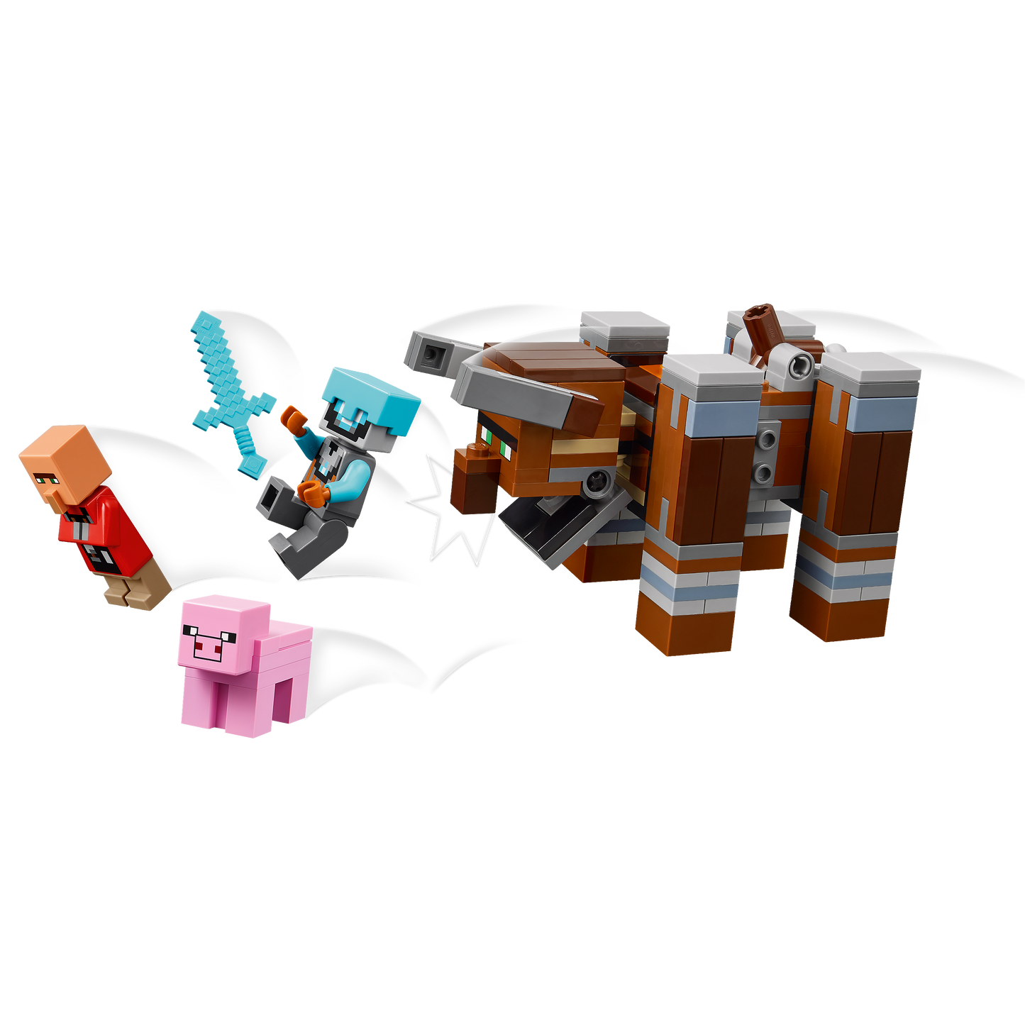 LEGO® Minecraft 21278 Ein Verwüster am Plünderer-Außenposten