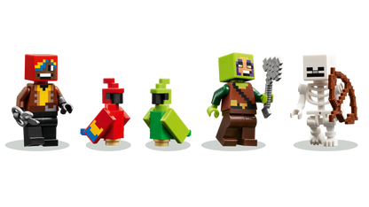 LEGO® Minecraft 21282 Die Papageienhäuser