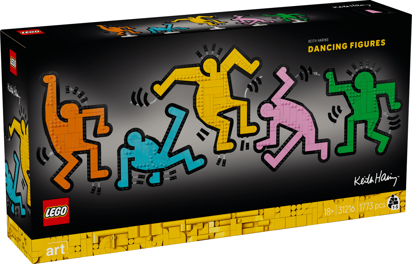 31216 Keith Haring - Dancing Figures