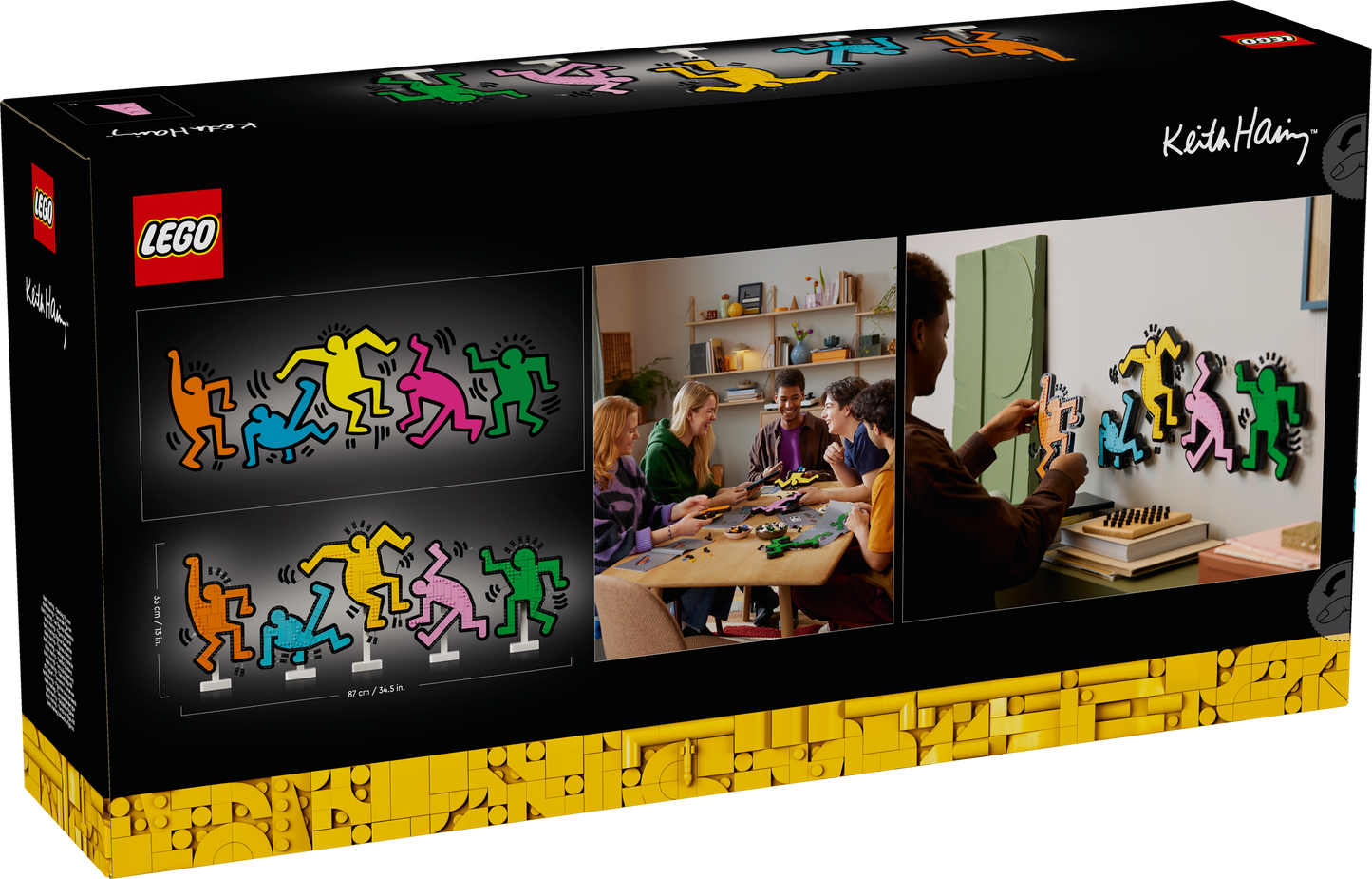 LEGO® Art 31216 Keith Haring – Tanzende Figuren