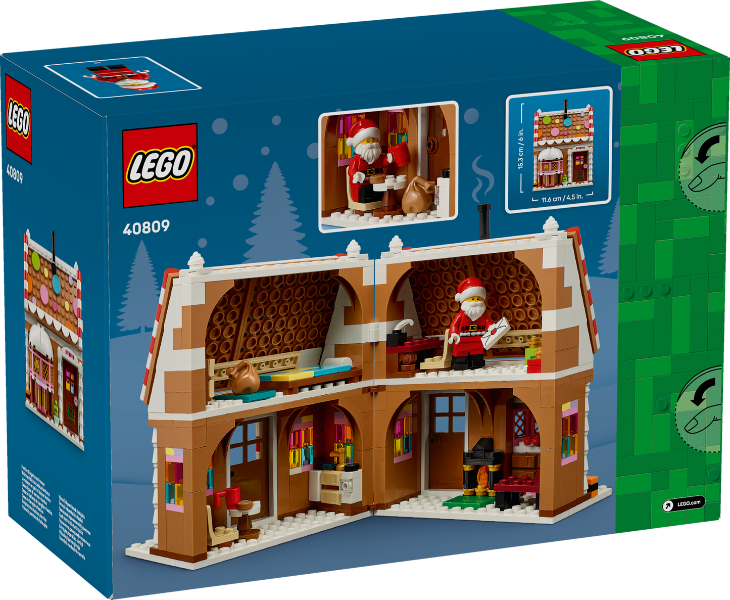 40809 Festive Gingerbread House