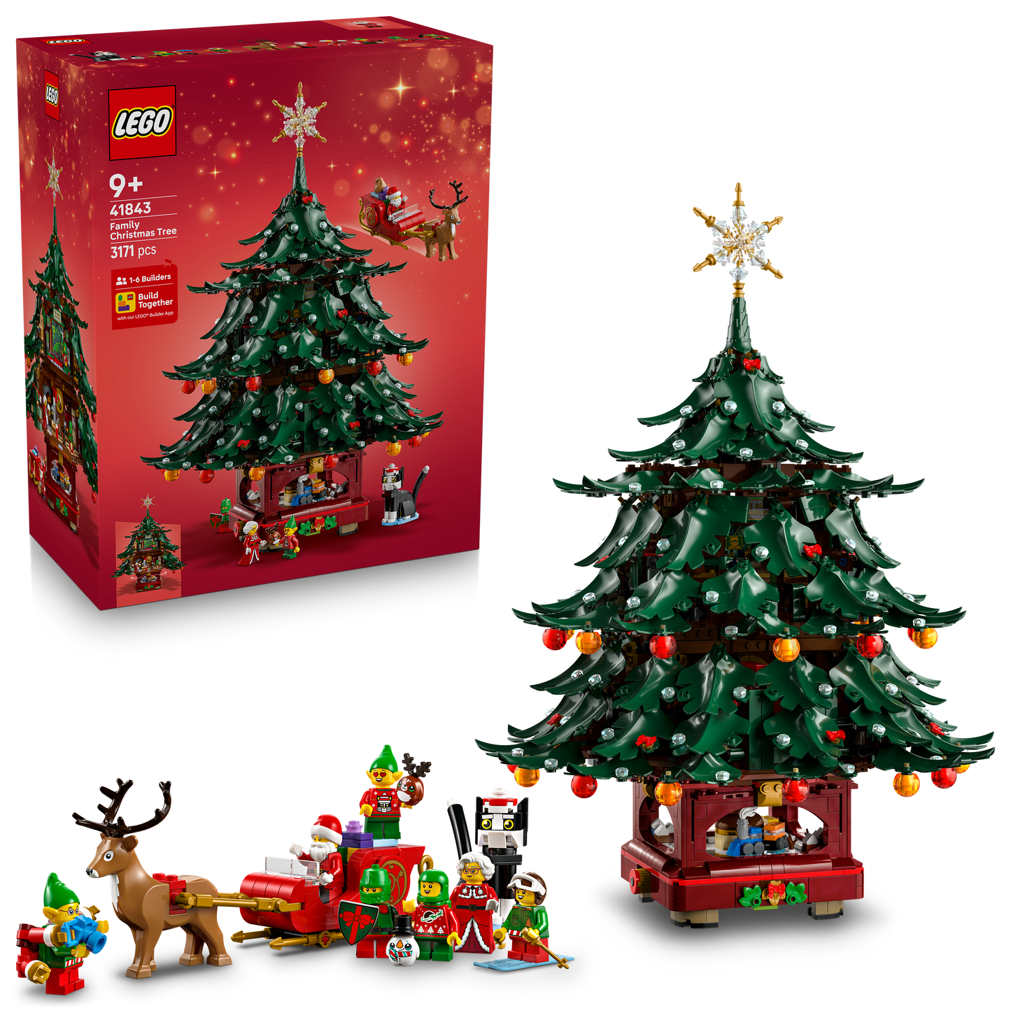 41843 Family Christmas Tree Decoration