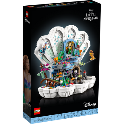 43225 The Little Mermaid Royal Clamshell