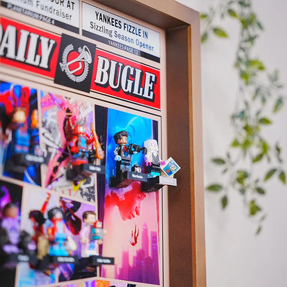 LEGO™  wooden Show Case for Spider-Man: Across the Spider-Verse Minifigures Plus (71050)