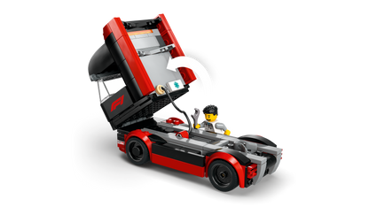 LEGO® City 60445 F1® Transporter mit RB20 & AMR24 F1® Rennautos