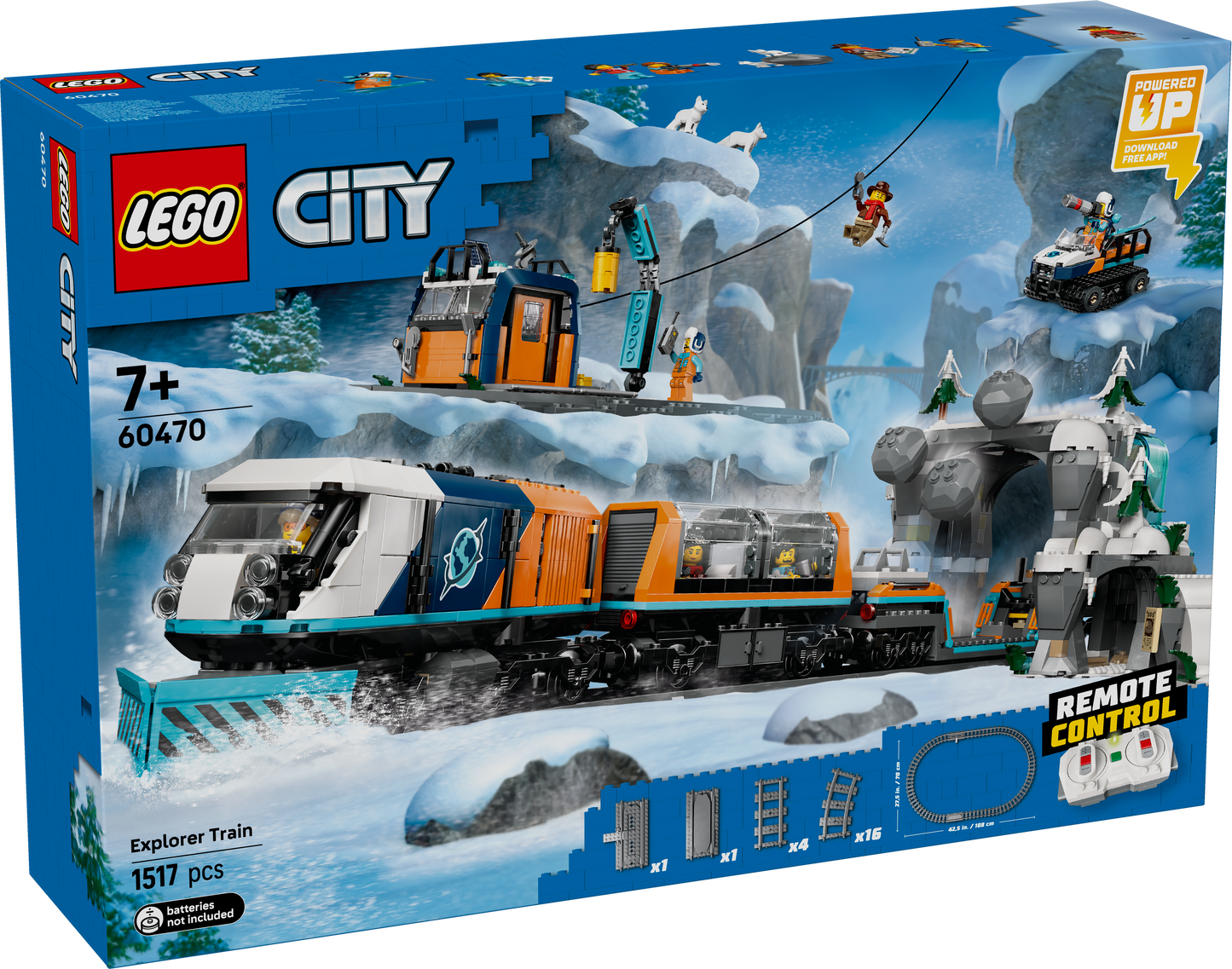 LEGO® City 60470 Arktis-Polarexpress