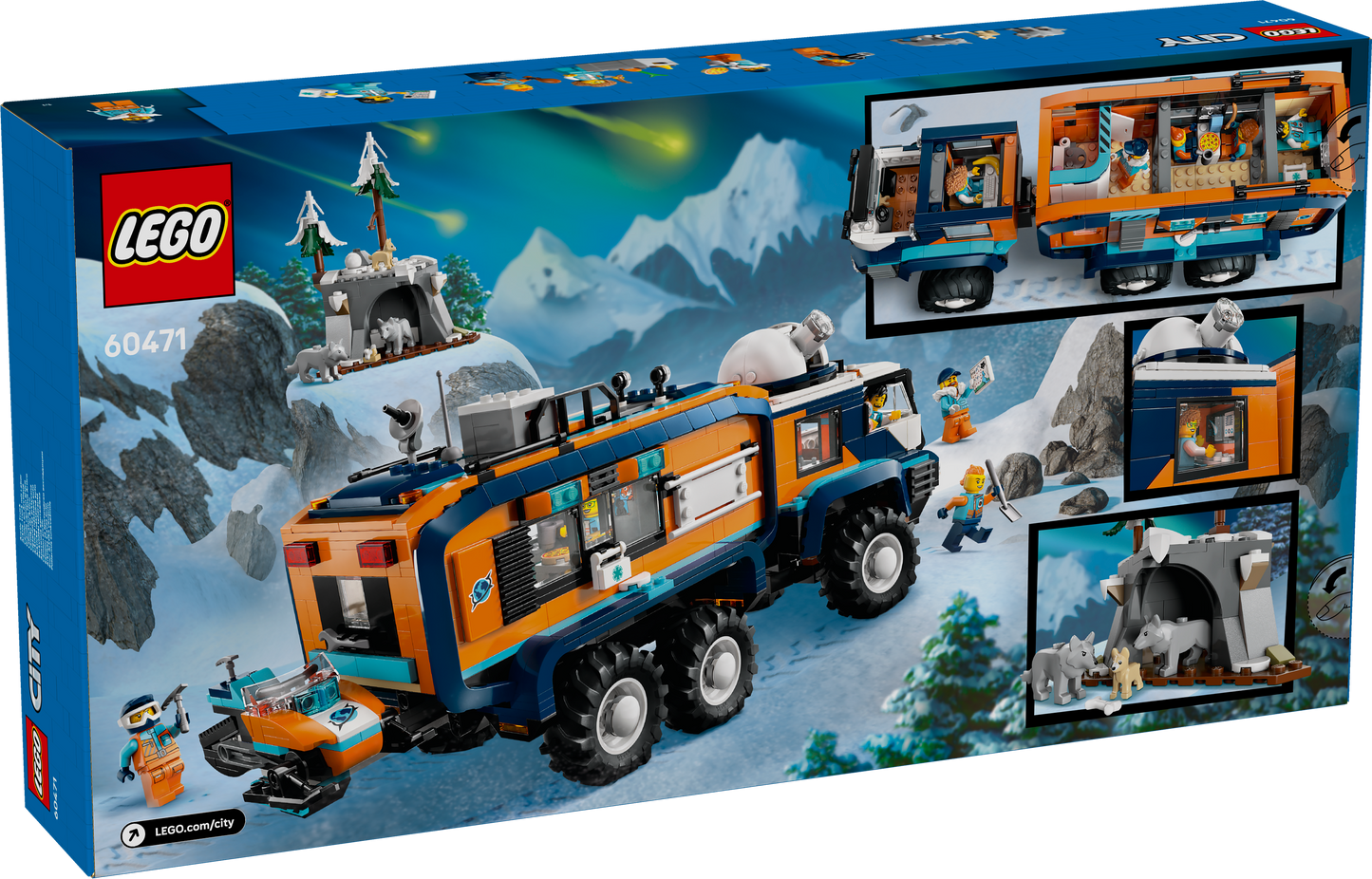 LEGO® City 60471 Arktis-Truck mit Labor