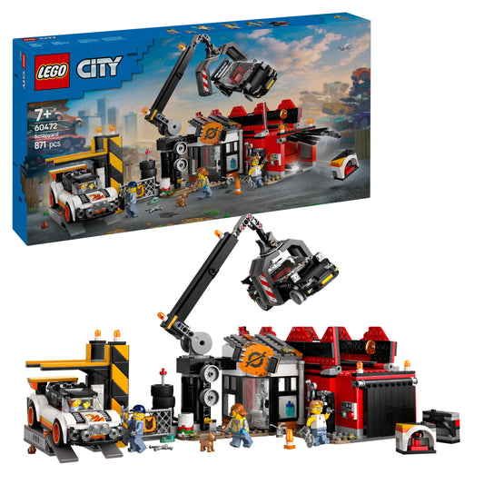 LEGO® City 60472 Schrottplatz mit Autos