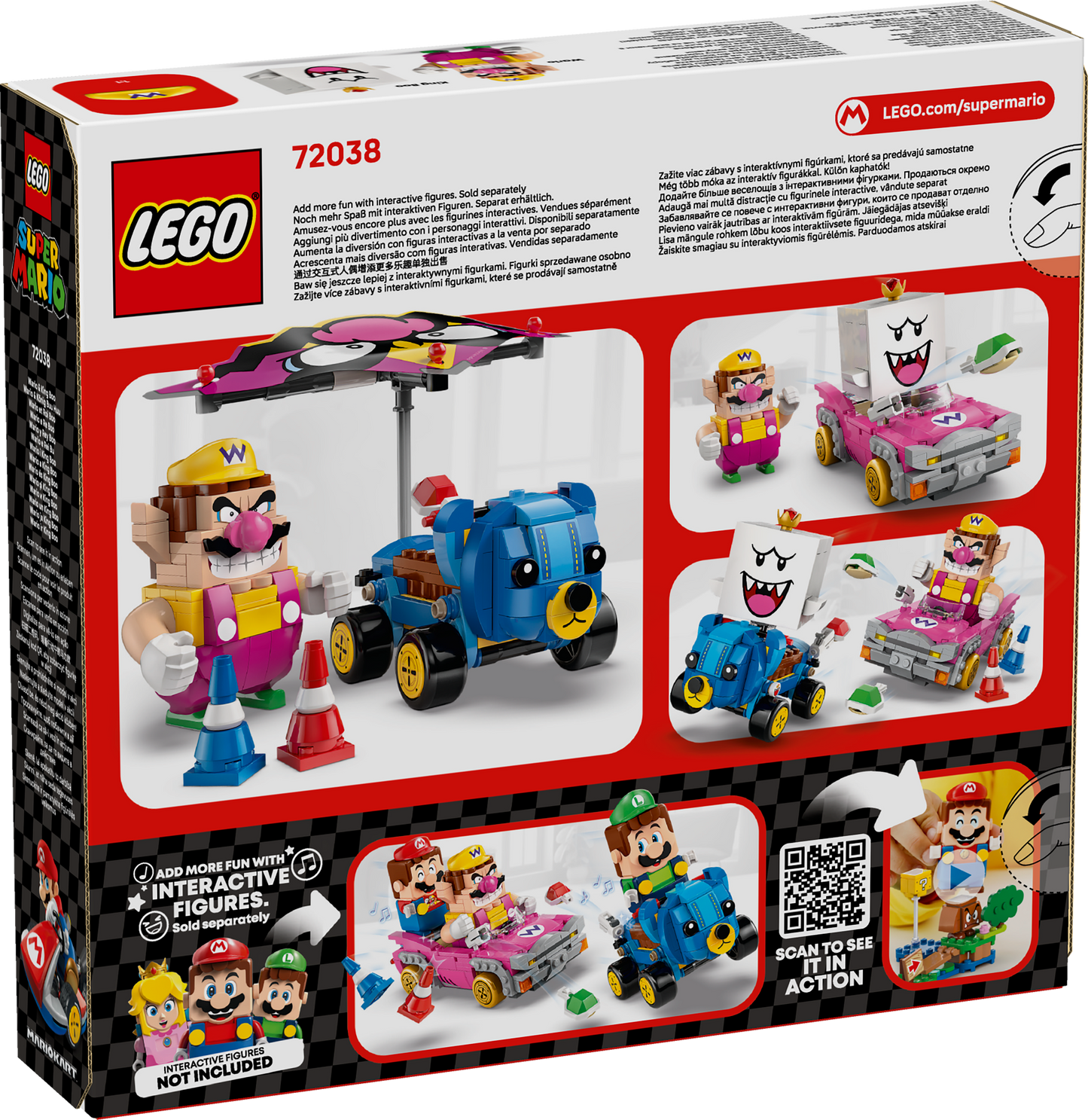 72038 Mario Kart- Wario & King Boo