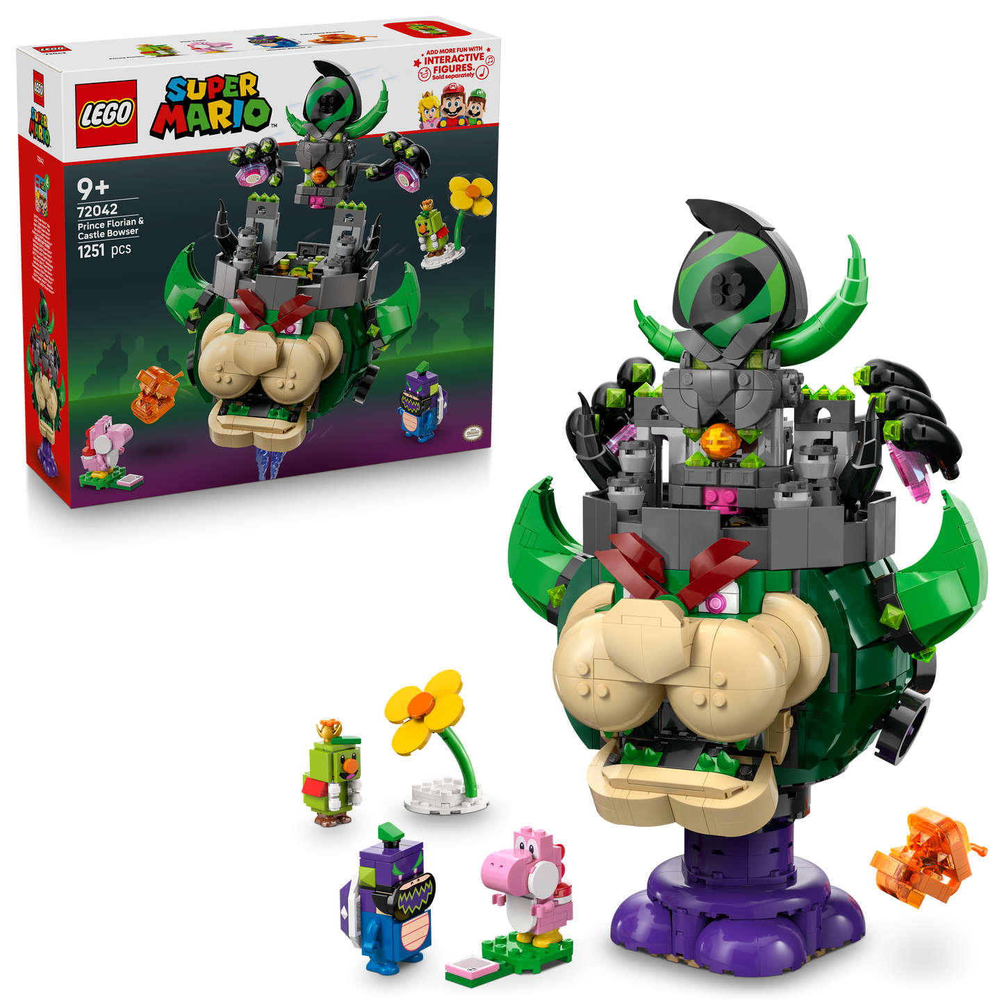 72042 Prince Florian & Castle Bowser