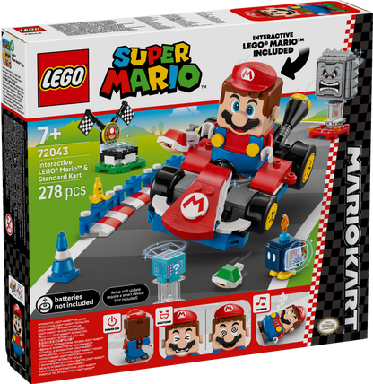 72043 Mario Kart - Interactive LEGO Mario & Standard Kart