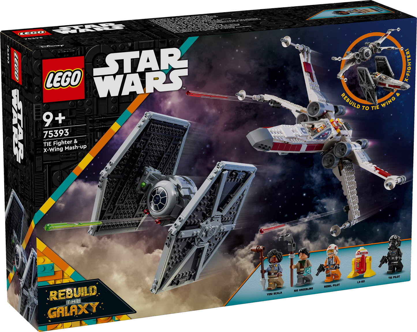 LEGO® Star Wars 75393 Mashup aus TIE Fighter & X-Wing