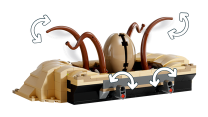 LEGO® Star Wars 75396 Wüsten-Skiff und Sarlacc-Grube