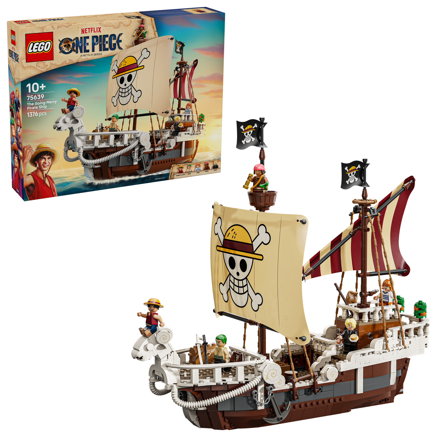 75639 The Going Merry Pirate Ship