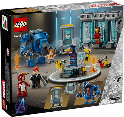 76315 Iron Man's Laboratory: Hall of Armour