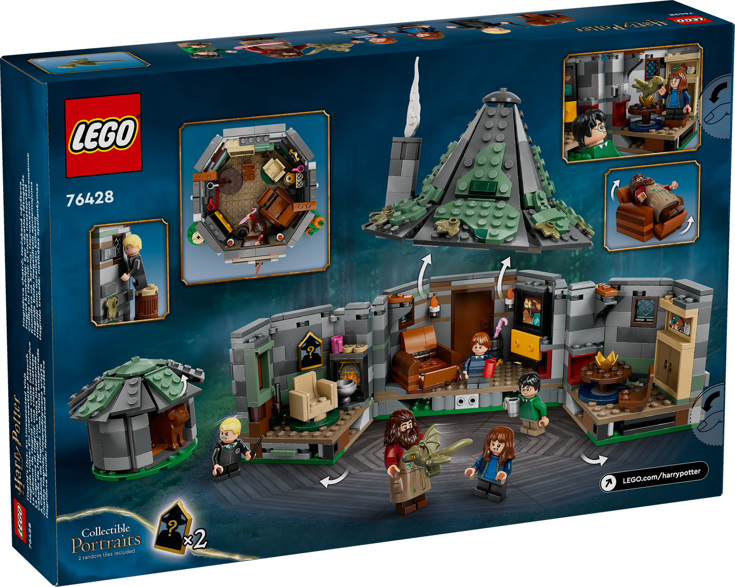 LEGO® Harry Potter 76428 Hagrids Hütte: Ein unerwarteter Besuch