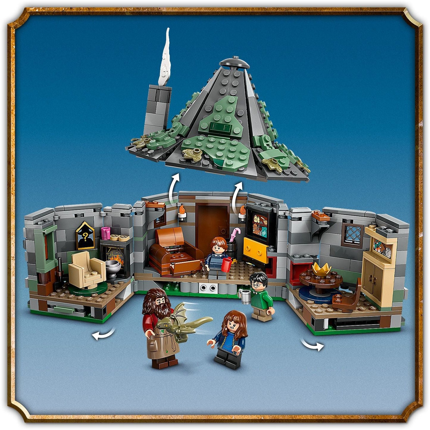 76428 Hagrid's Hut: An Unexpected Visit