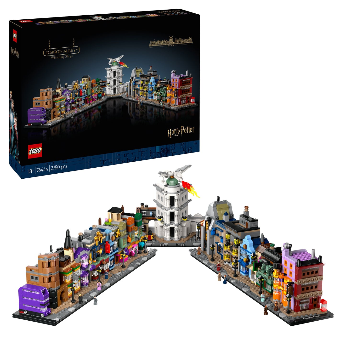 LEGO® Harry Potter 76444 Die Zauberläden der Winkelgasse™
