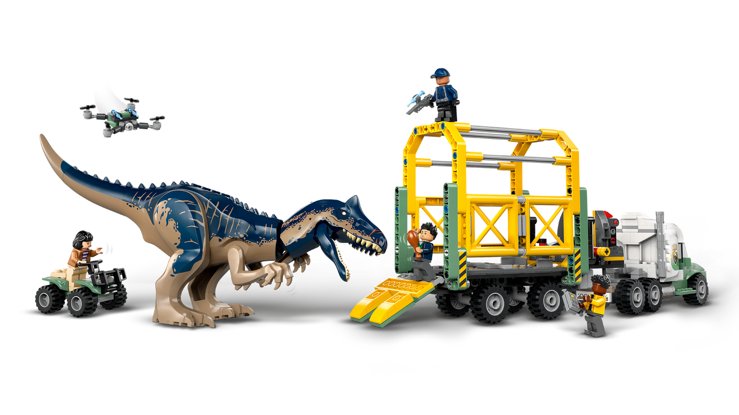 LEGO® Jurassic World 76966 Dinosaurier-Missionen: Allosaurus-Transporter
