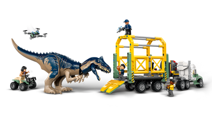 LEGO® Jurassic World 76966 Dinosaurier-Missionen: Allosaurus-Transporter