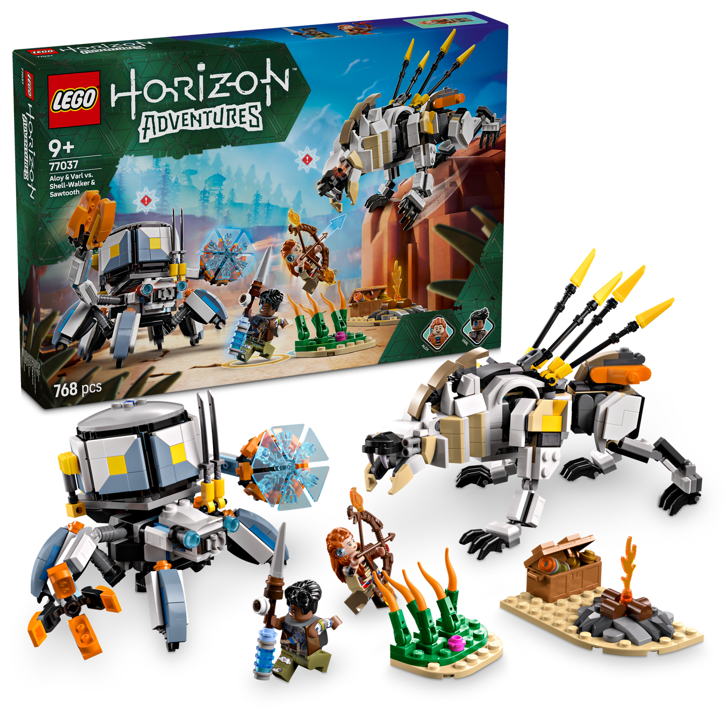 77037 Aloy & Varl vs. Shell Walker & Sawtooth