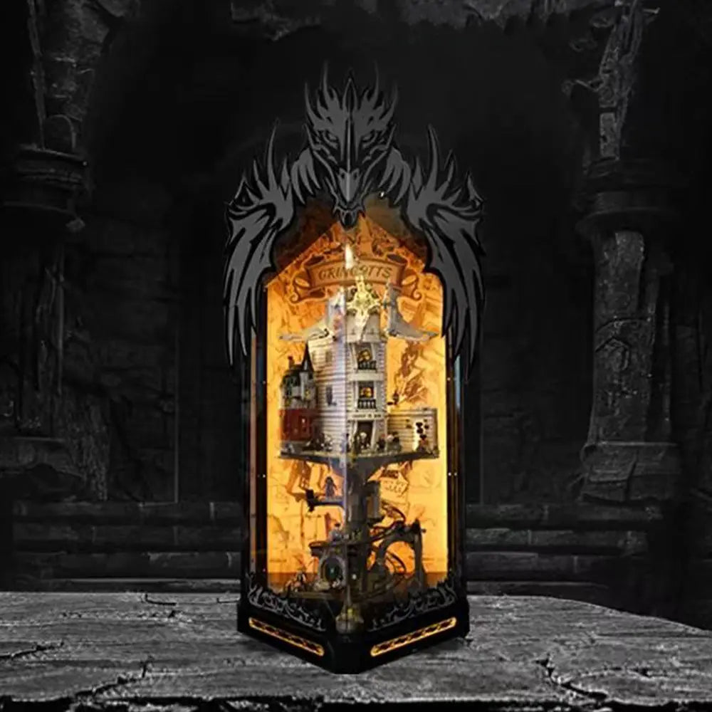 LEGO™ Show Case for Hogwarts Wizarding Bank (76417)