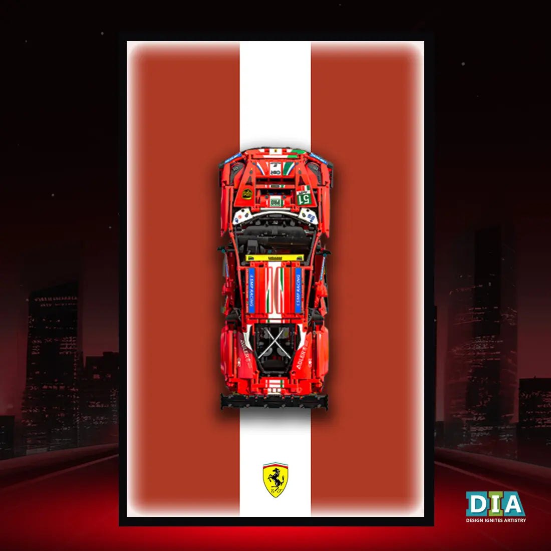 LEGO™ Frame for Ferrari 488 (42125)