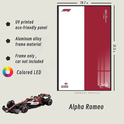 dia_frame_Alfa Romeo F1  Wall Mount Frame_DIM16