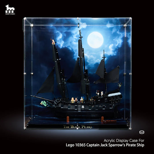 【Premium】 Display Case For LEGO 10365 Captain Jack Sparrow's Pirate Ship